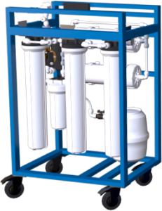 Система обратного осмоса Ecvols RO-100 Premium, 2,4 м3/сутки, 5-7 Бар