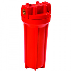 Пластиковый фильтр тонкой механической очистки для горячей воды в сборе PP-10SL-1/2-RD