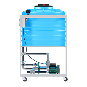 Станция химической промывки осмоса с подогревом производительностью до 6000 л/ч